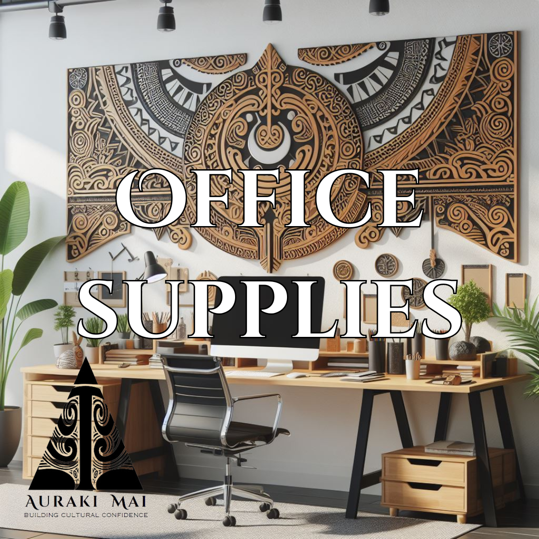 Printable Te Reo Māori Office Supplies and Resources